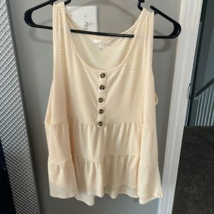 Maurices striped tank size XL
